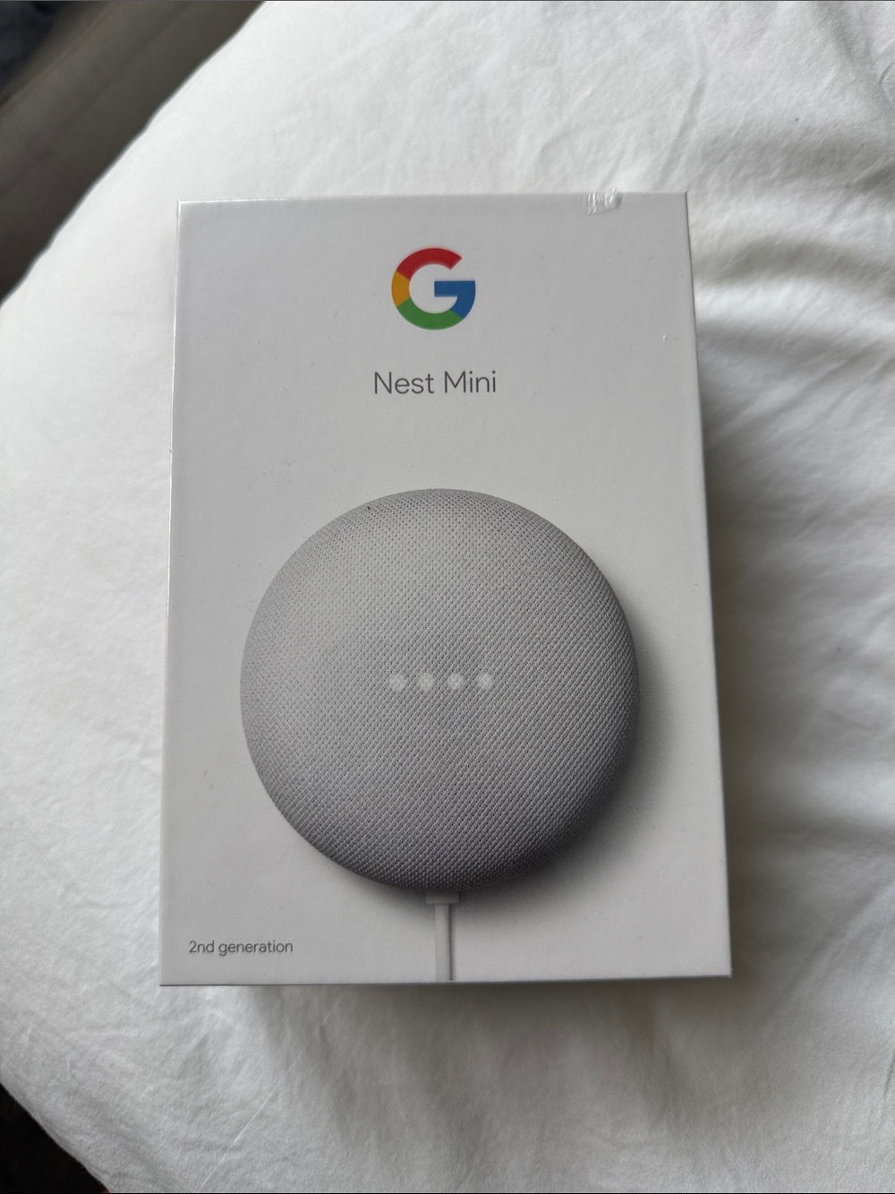 google Nest Mini (2nd Gen) - Chalk